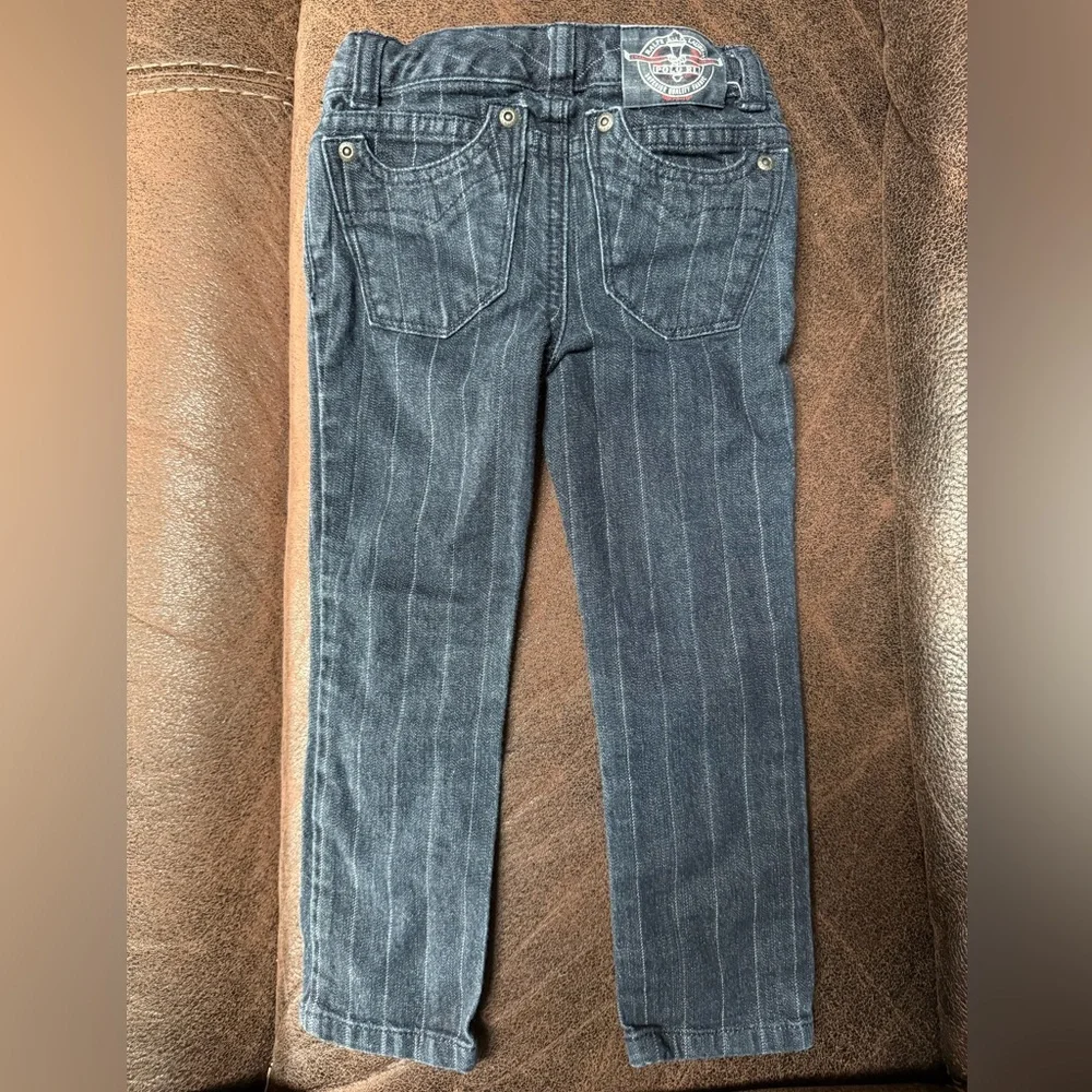 Vintage Ralph Lauren pinstripe skinny jeans 3/3T